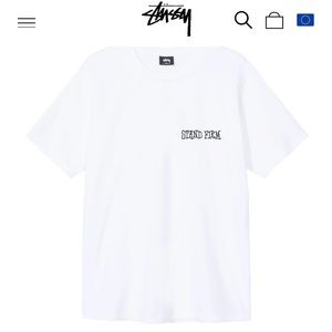Stussy Stand Firm End Racism Tee
